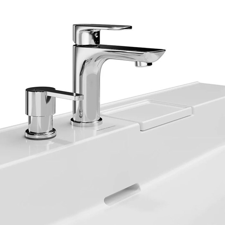 Kerama Marazzi Дозатор LOGICA для мыла встраиваемый, хром