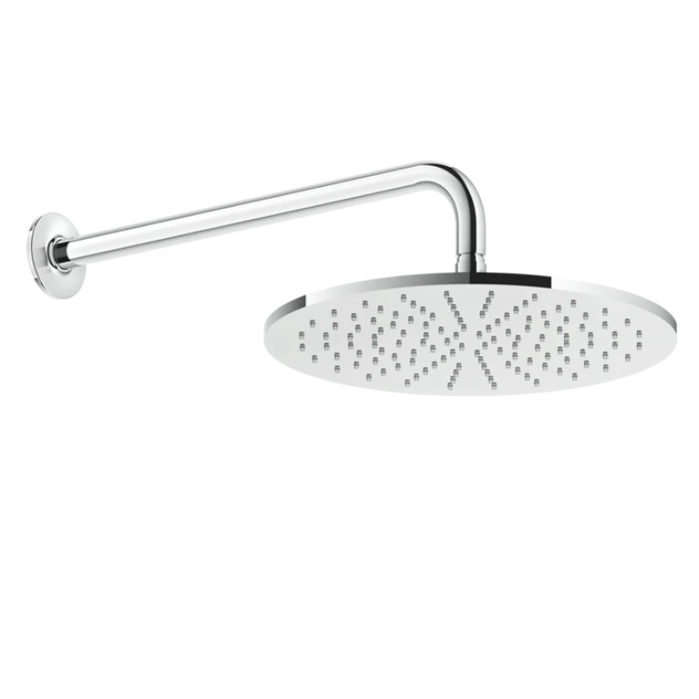 GESSI INCISO Душевая головка настенная, шарнирная на 1/2&rdquo;,  &Oslash;300мм, цвет: хром
