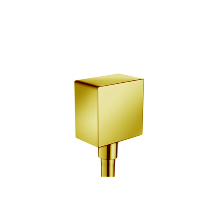 HG Вывод воды для ручного душа с клапаном, цвет: золото