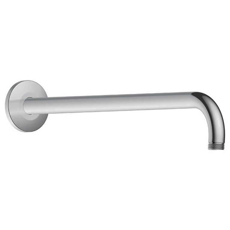 Duravit Настенный кронштейн с декоративной накладкой, 410 мм/ круглая накладка, соединительный патрубок размер DN15, хром