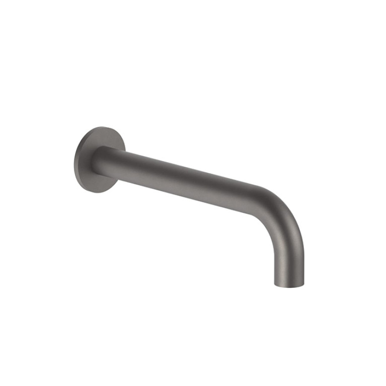 Fantini Fontane Bianche Излив смесителя для раковины, настенный, цвет: Matt Gun Metal PVD