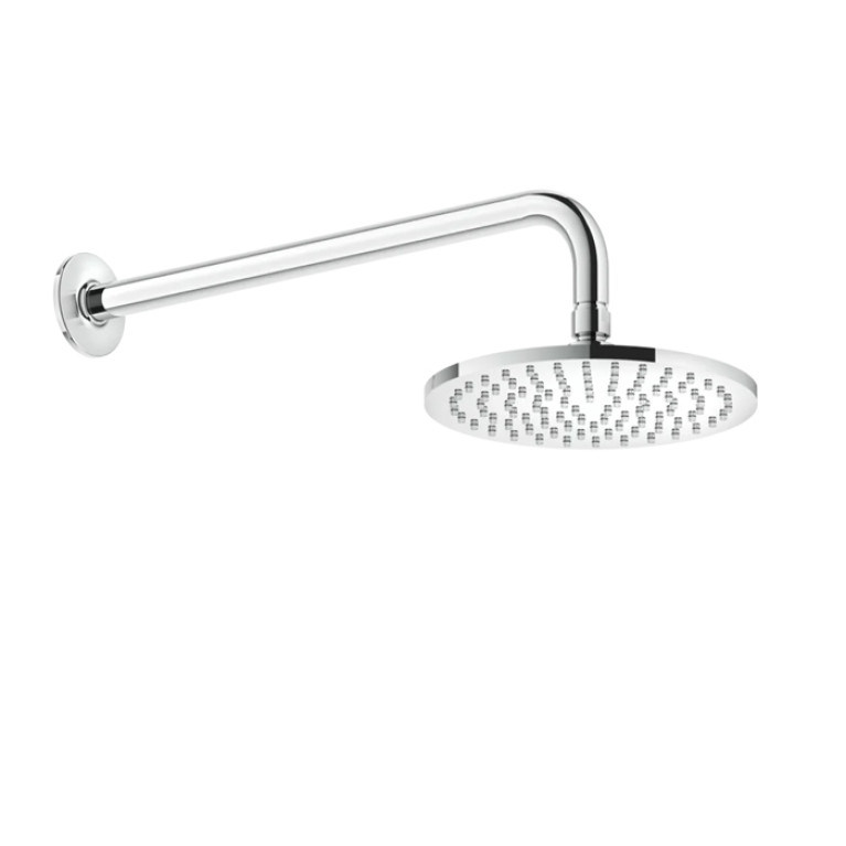 GESSI INCISO Душевая головка настенная, шарнирная на 1/2&rdquo;,  &Oslash;200мм, цвет: хром
