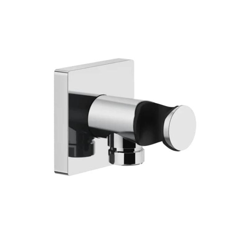GESSI Rilievo Вывод воды с держателем для душевой лейки на 1/2, цвет: хром