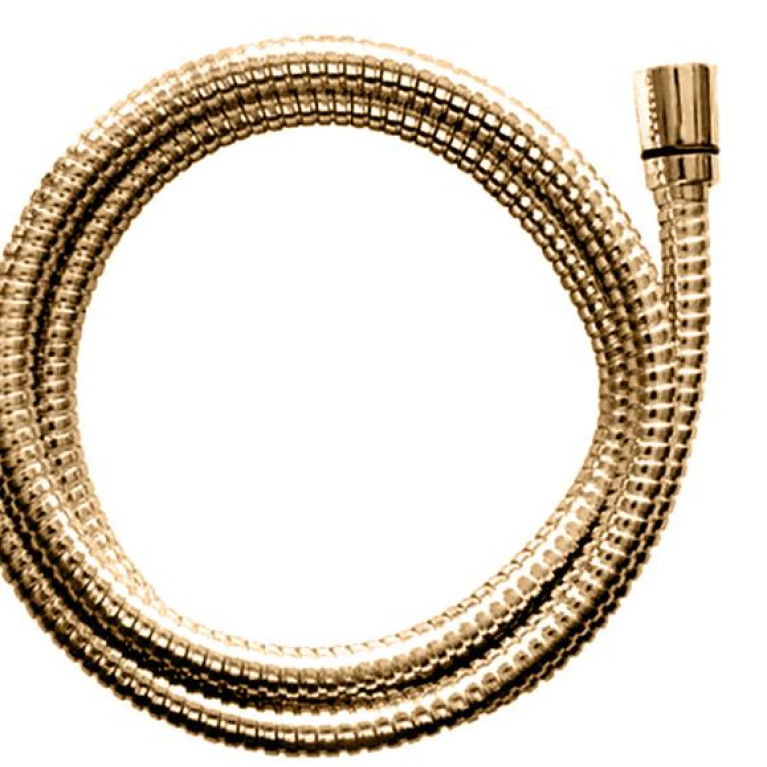 Nicolazzi Doccia Шланг 150 см - 1/2&rdquo;х1/2&rdquo;, конус-конус, цвет:Gold (аналог C7097GO)