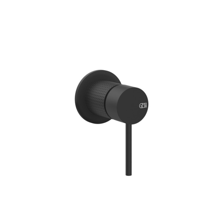 GESSI 316 Встраиваемый смеситель на 1/2 на 1 источник (внешняя часть), цвет: Black XL