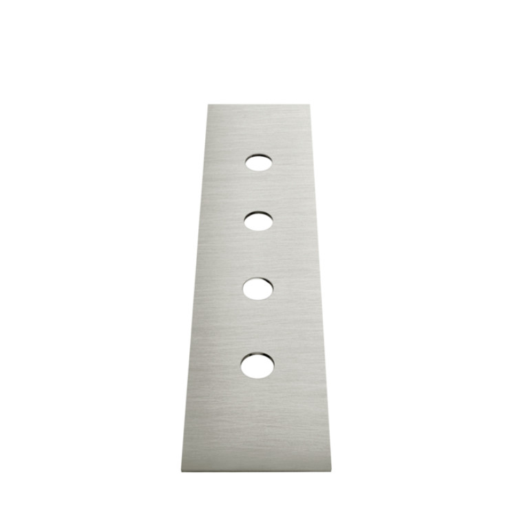 GESSI 316 Пластина на 4 отверстия для монтажного бокса, цвет: steel brushed