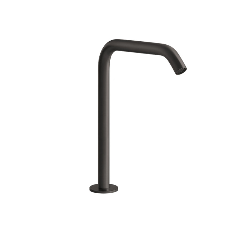 GESSI 316 Отдельно стоящий излив h=230мм , цвет: brushed black metal pvd