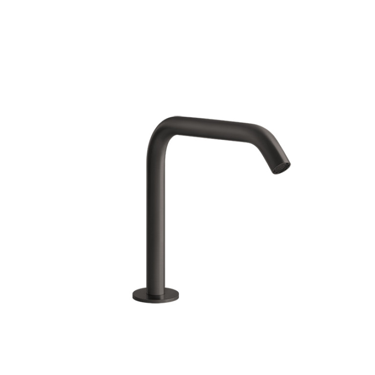 GESSI 316 Отдельно стоящий излив h=162мм, цвет: brushed black metal pvd
