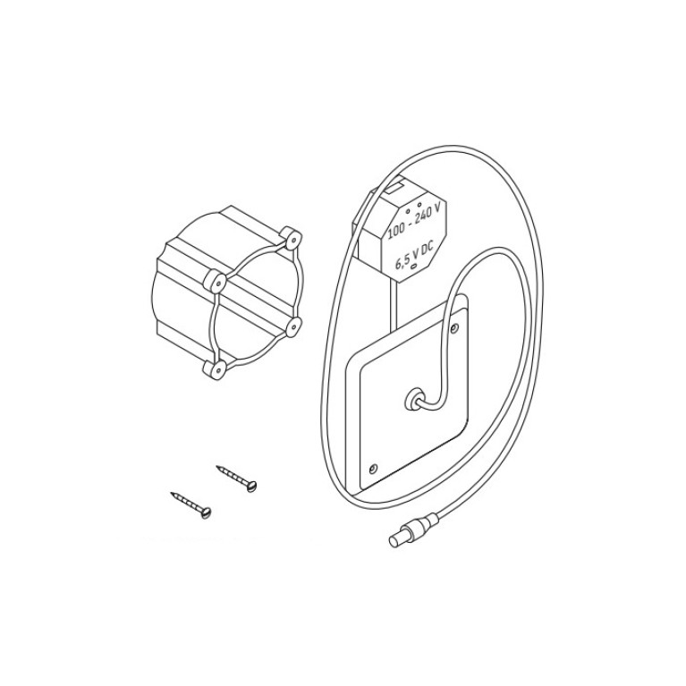 Duravit Комплект предварительного монтажа, подкл к сети, вкл. розетку с крышкой.