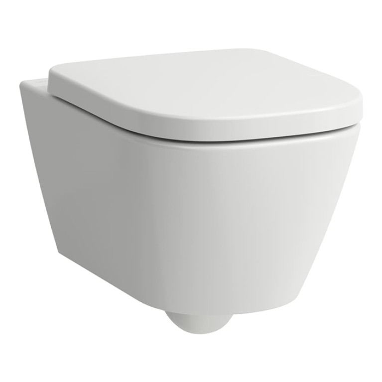 Laufen MEDA Унитаз подвесной 540x360x355 мм, безободковый, смыв Tornado, цвет: белый глянцевый