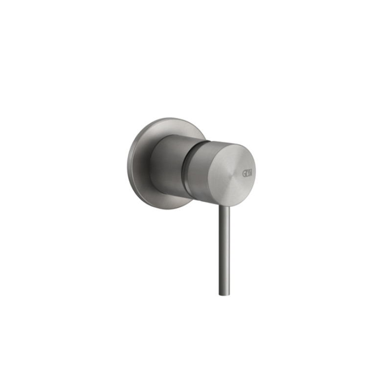 GESSI 316 Внешняя часть встраиваемого смесителя, на 1/2, 1 источник, цвет: steel brushed