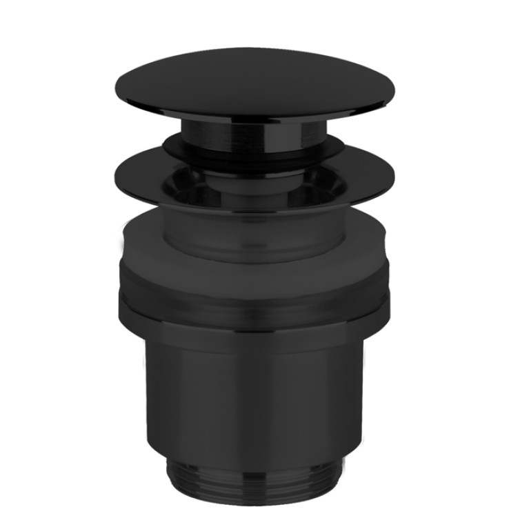 Gessi Донный клапан для раковины StopGo на 1 1/4, без слива-перелива, цвет Black XL