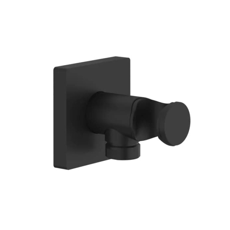 GESSI Rilievo Вывод воды с держателем для душевой лейки на 1/2, цвет: nero XL