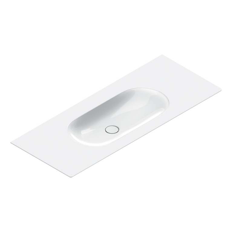 Catalano SFERA Раковина консоль 125x50, без отв. под смеситель, покрытие Cataglaze+, цвет белый глянцевый
