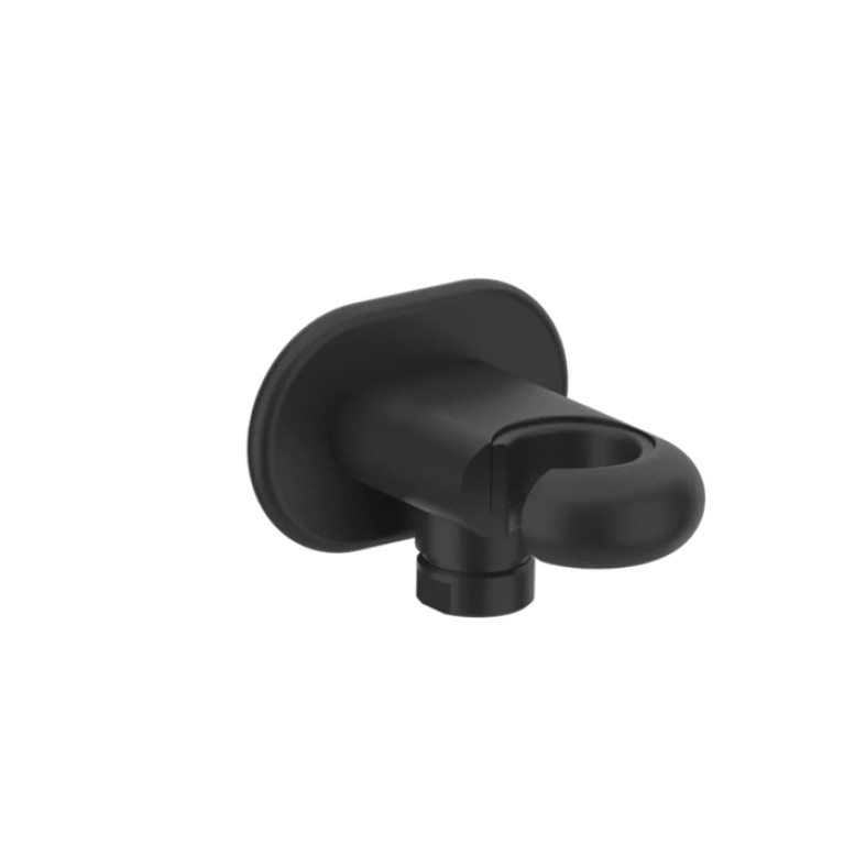 Gessi Goccia Держатель душевой лейки с выводом воды на 1/2&rdquo;, цвет: черный