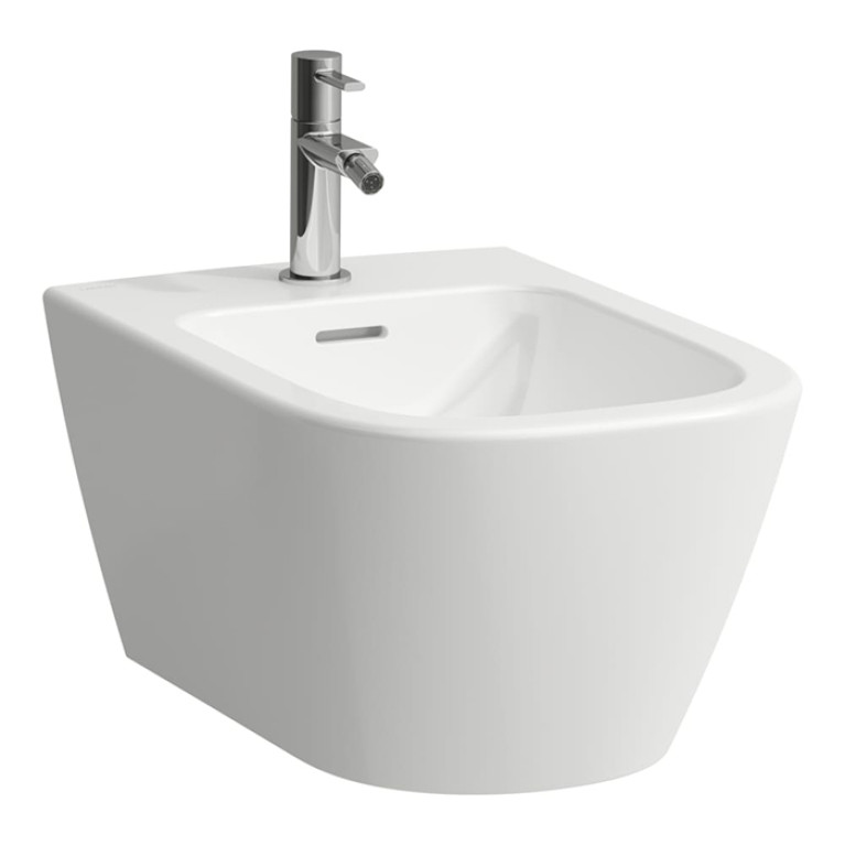 Laufen MEDA Биде подвесное 540x360x270 мм, с 1 отв. под смеситель, цвет: белый глянцевый