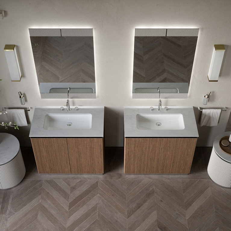 OASIS DAPHNE Раковина керамическая 37х56 см, белая