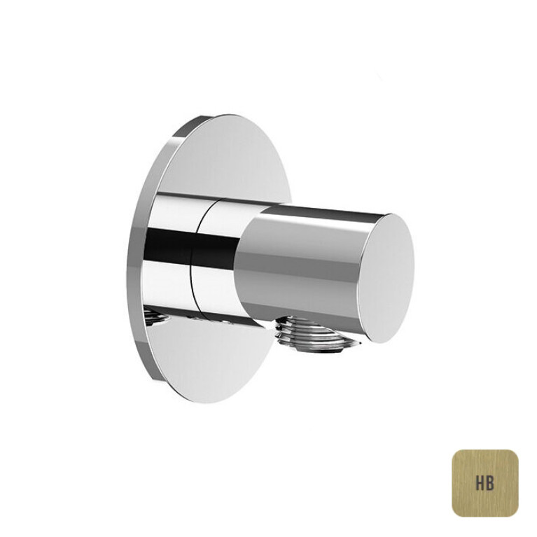 ALMAR Вывод из стены для душевой лейки, цвет High Brass Brushed PVD