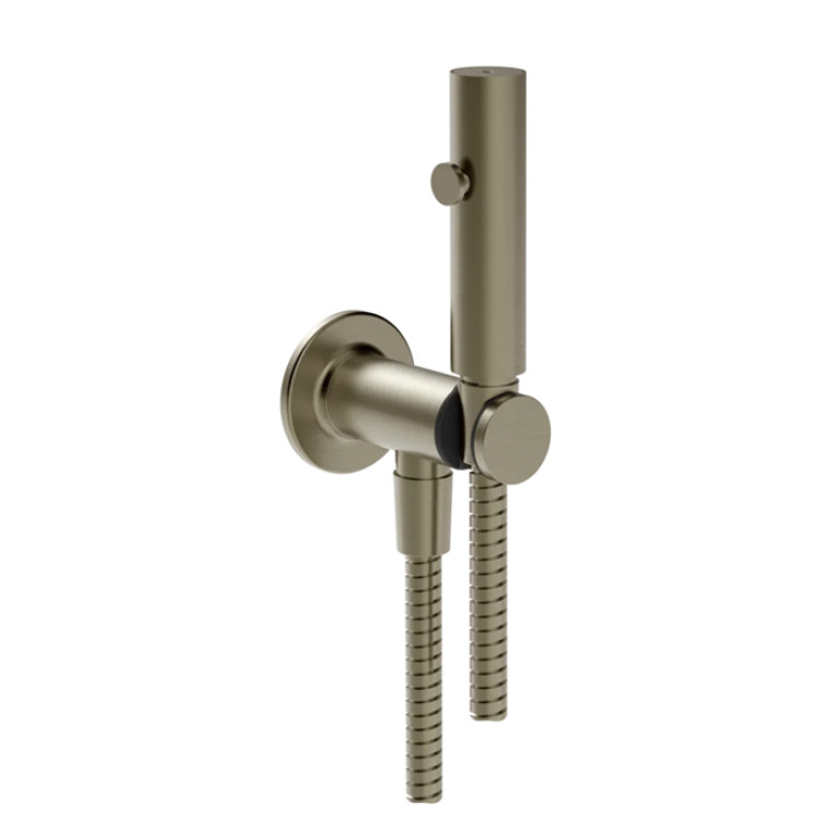 GESSI INCISO Гидроёршик настенный на 1/2, цвет: finox