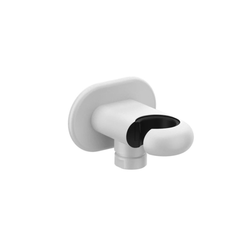 Gessi Goccia Держатель душевой лейки с выводом воды на 1/2&rdquo;, цвет: белый