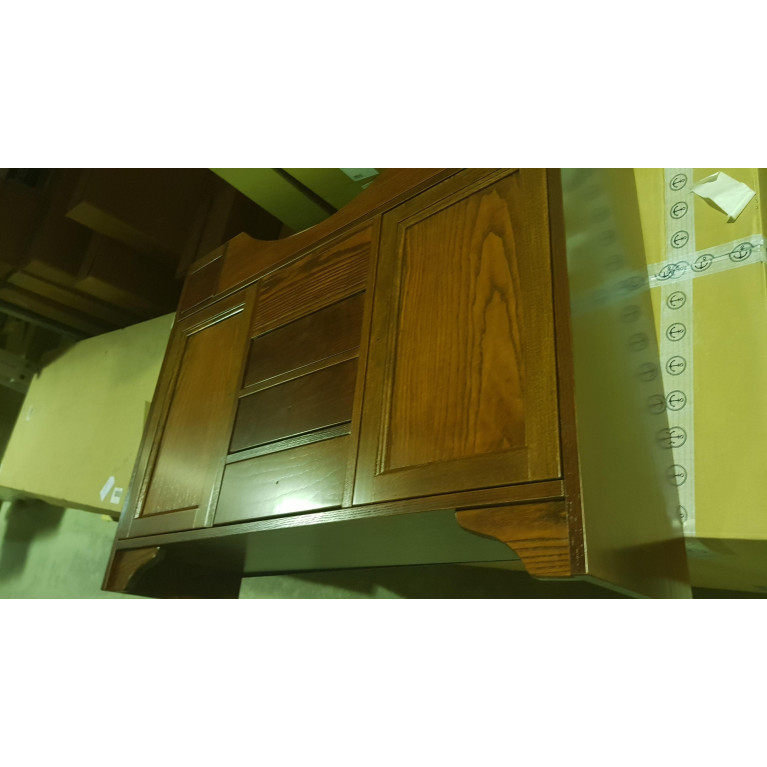 EBAN CERAMICA Decoro Fiore, ручка-кнопка для мебели с рисунком цветы, цвет: белый-керамика