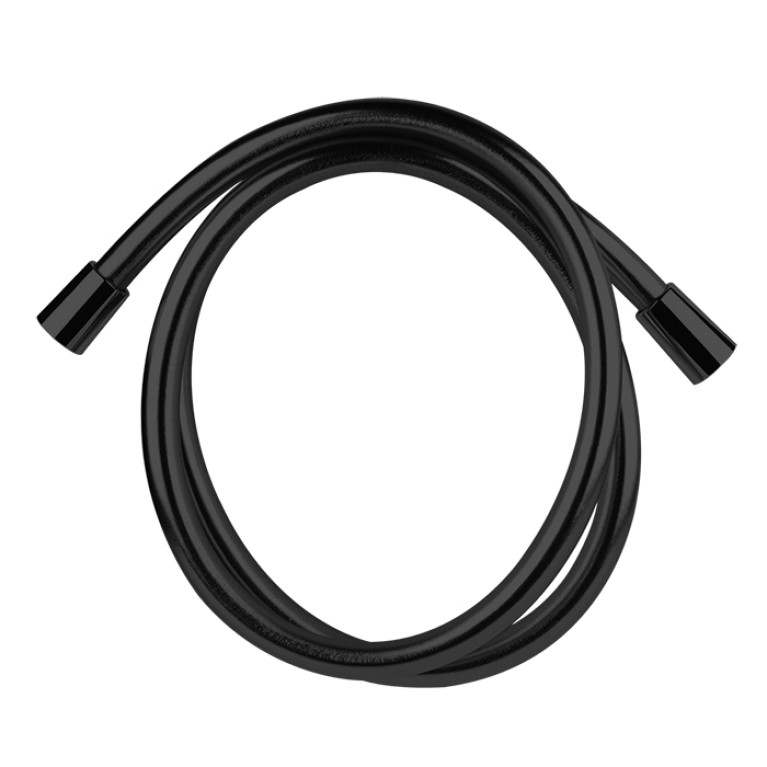 Gessi Шланг для душа с коническим соединением на 1/2&rdquo;, длина: 150 см, цвет:  Black XL
