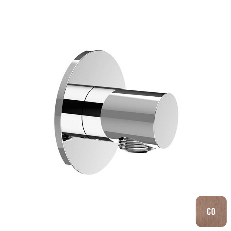 ALMAR Вывод из стены для душевой лейки, цвет Copper Brushed PVD