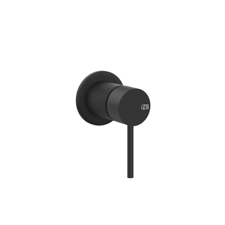 GESSI 316 Встраиваемый смеситель на 1/2 на 1 источник (внешняя часть), цвет: Black XL