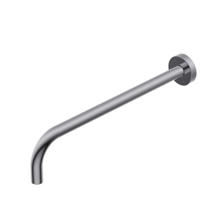 Ritmonio Shower heads Кронштейн верхнего душа L=350mm, горизонтальный, круглый, из латуни, цвет: Brushed