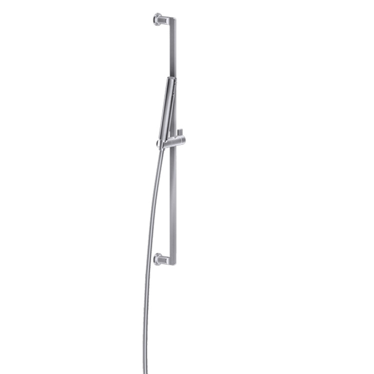 GESSI INCISO Штанга в комплекте с душевой лейкой, шланг 1,50 м, цвет: Finox Brushed Nickel