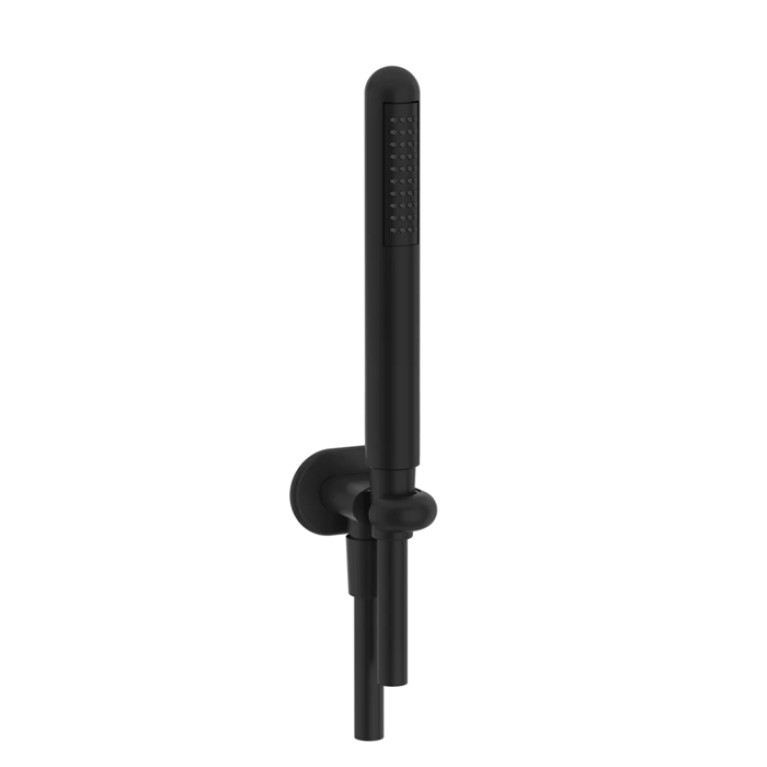 Gessi Goccia Душевой комплект: вывод воды на 1/2&rdquo;, держатель и ручной душ, цвет: черный