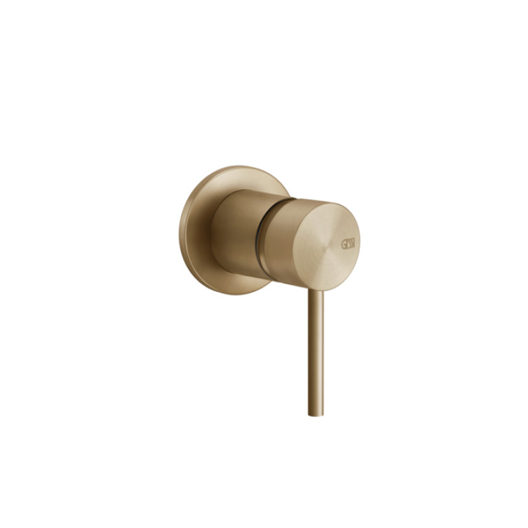 GESSI 316 Встраиваемый смеситель, на 1/2, 1 источник (внешние части), цвет: warm bronze brushed pvd