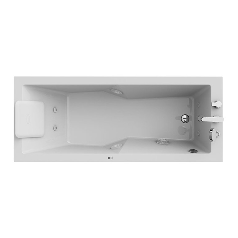 Jacuzzi Energy/Myway 180x80 Фронтальная панель, 180см, цвет: белый полированный (акрил)