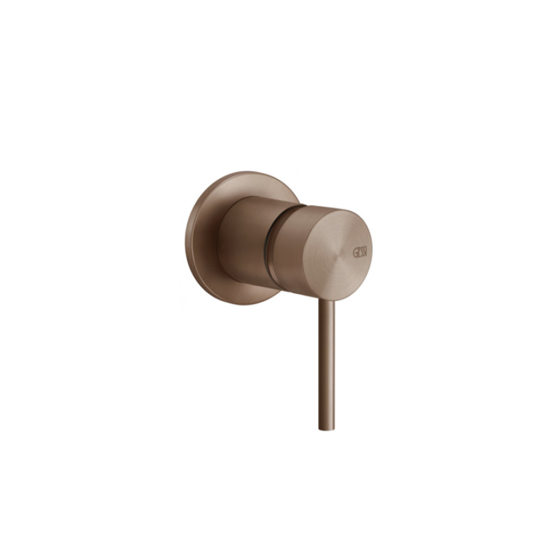 GESSI 316 Встраиваемый смеситель, на 1/2, 1 источник (внешние части), цвет: brushed copper pvd