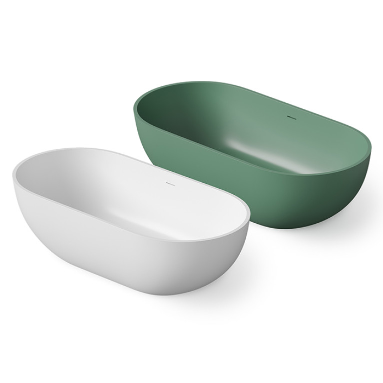 DEA DESIGN Shadow Ванна 1780х880хh520 мм отдельностоящая, цвет белый