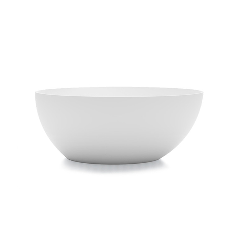 GRUPPO TREESSE Bali Ванна отдельностоящая 160x85x62h мм., с сливом-переливом и сифоном, SOLID SURFACE, цвет белый глянцевый
