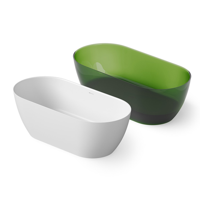 DEA DESIGN Edge Ванна 1700х800хh575 мм отдельностоящая, цвет белый