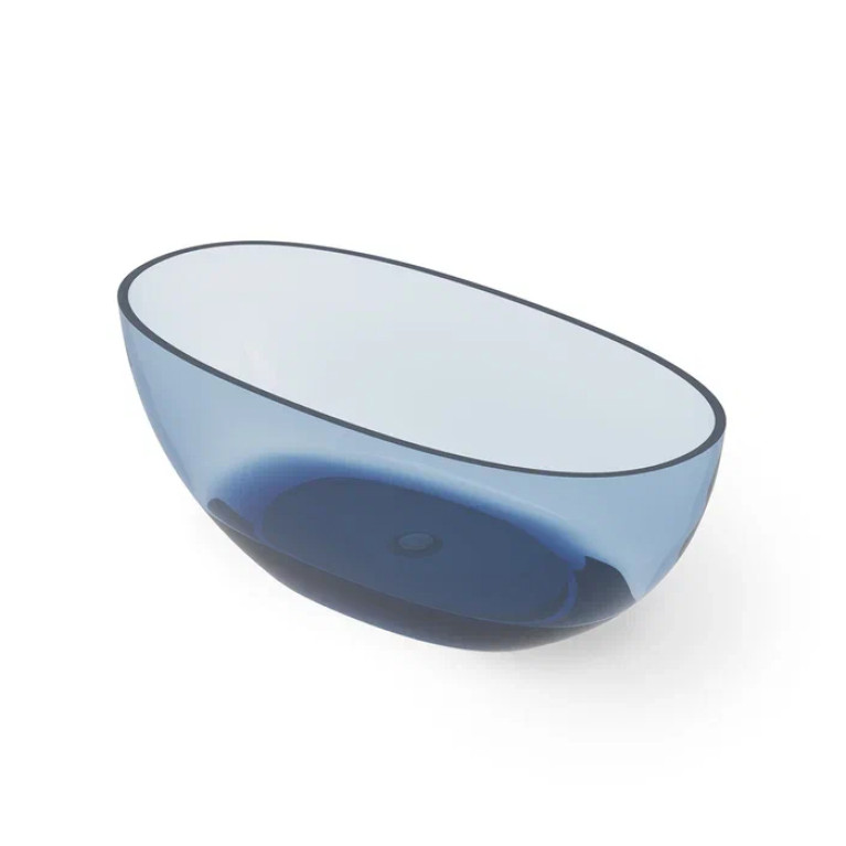 DEA DESIGN Nature Ванна 1550х750хh550 мм отдельностоящая, цвет Royal Blue