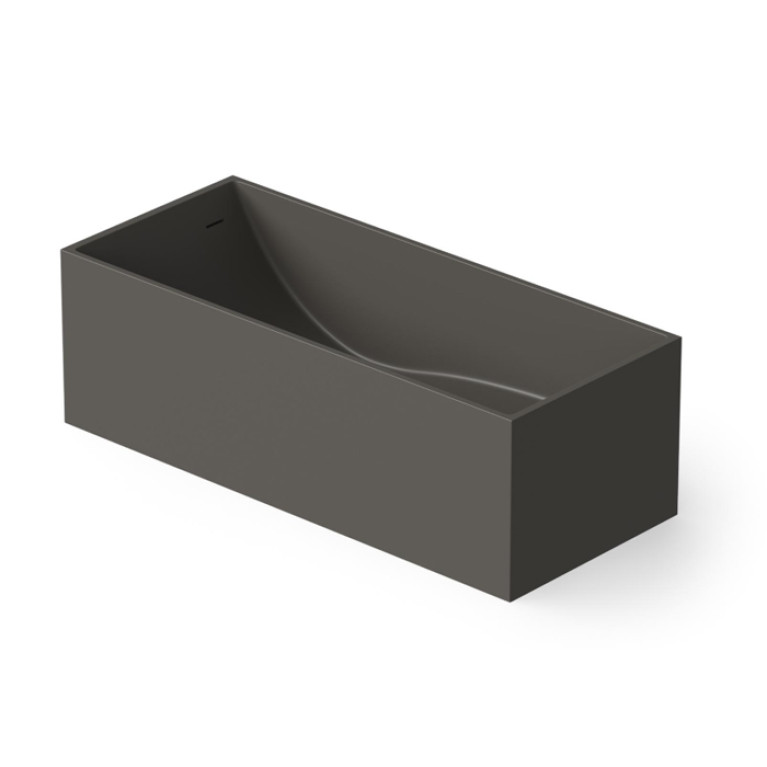 DEA DESIGN Ванна 1800х760хh580 мм отдельностоящая, цвет graphite