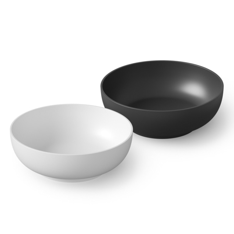 DEA DESIGN Round Ванна отдельностоящая 190x190xh55 см, материал: Solid Surface искуственный камень, цвет: White №18