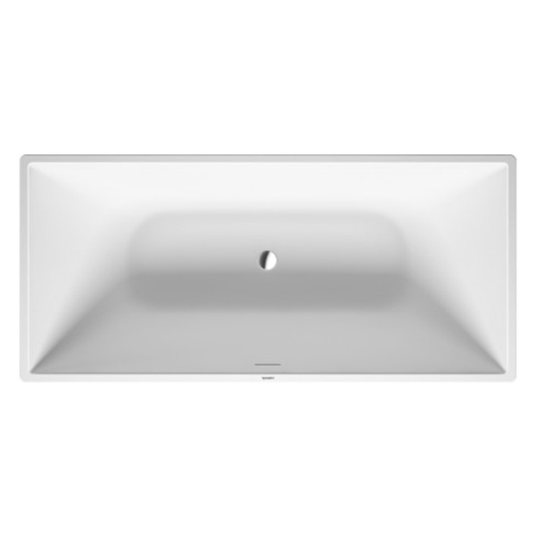 Duravit Vitrium Ванна отдельностоящая 1600x750мм с  ножками, со спец слив-переливом, Цвет белый