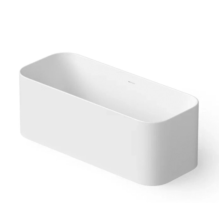 DEA DESIGN Soul Ванна отдельностоящая 170x70xh60 см, материал: Solid Surface искуственный камень, цвет: White №18