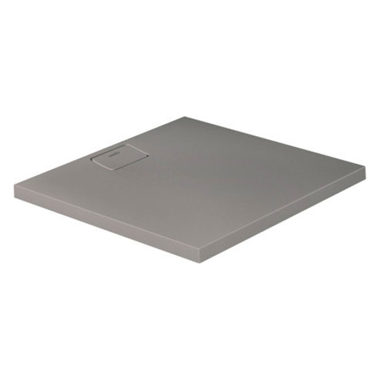 Duravit  Stonetto Поддон композитный квадратный  900x900х50mm, d90, цвет Бетон