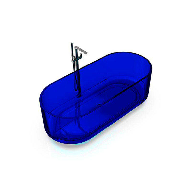 Knief Ellipse shape Ванна отдельностоящая из полимерного материала 170x75x56 см, цвет Marine blue # XXX