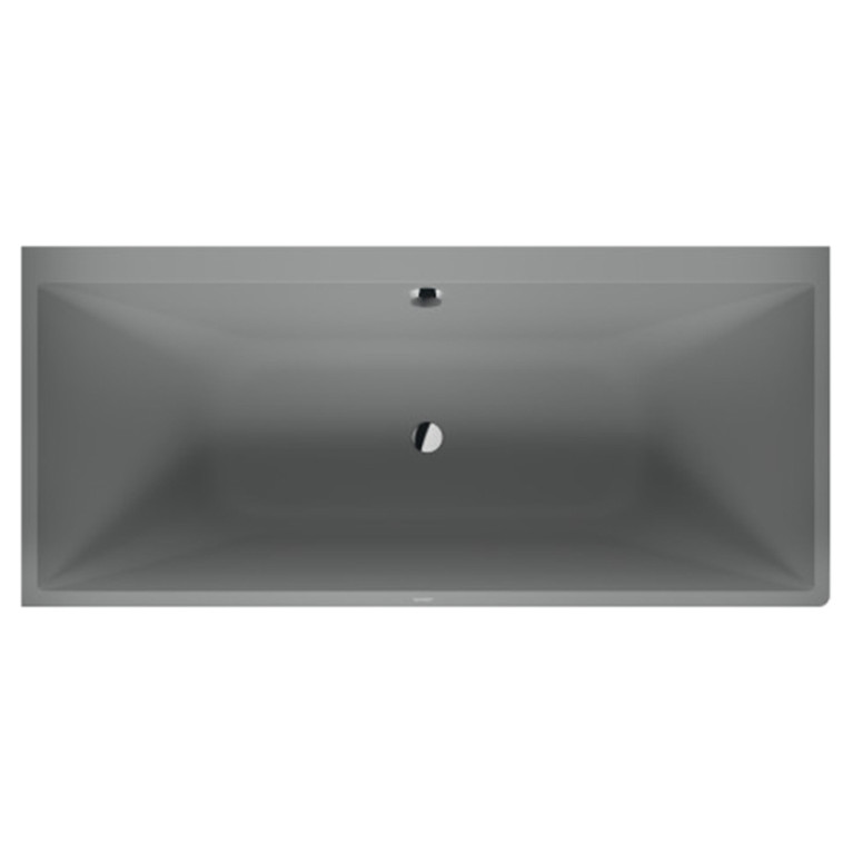 Duravit Vitrium Ванна прямоугольная  левый угол  1800x800мм, с ножками, с2 наклонами для спины, цвет светло-серый матовый