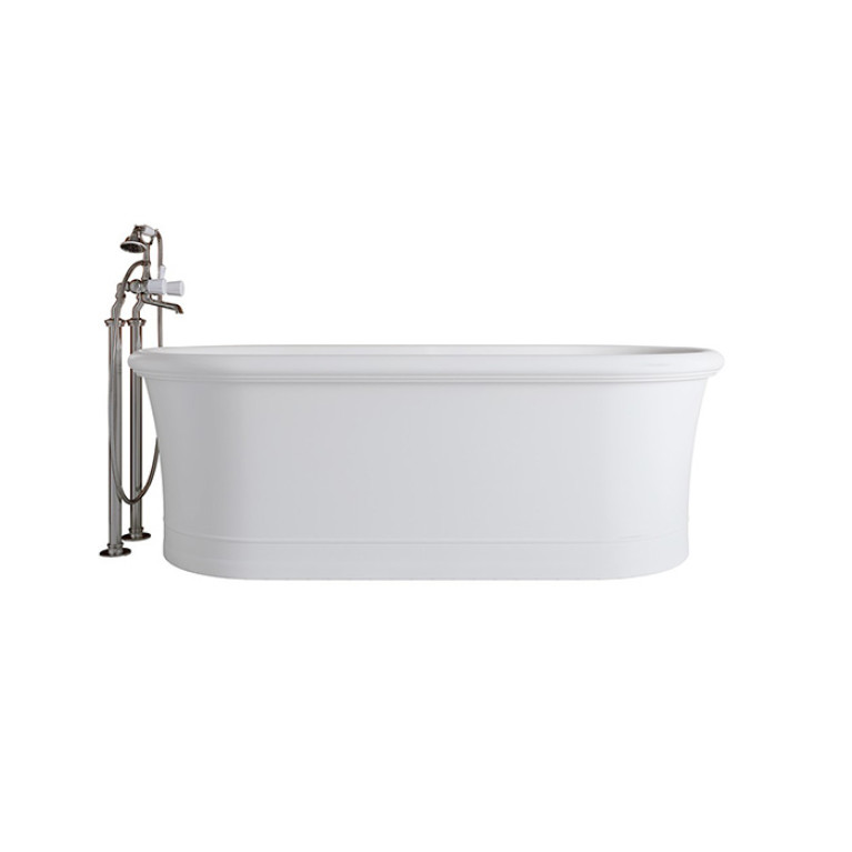 Devon Celine White Ванна  (1765х890хh600мм) из материала: white teс plus, донный клапан и сифон), цвет: белый (Снято с пр-ва)