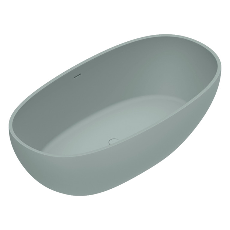 Catalano SOLID Ванна  176X91h52 с переливом, сифон в комплекте, цвет Aqua Satinato