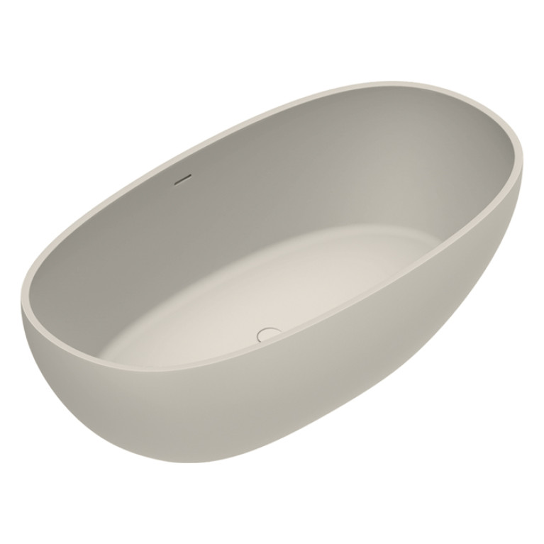 Catalano SOLID Ванна  176X91h52 с переливом, сифон в комплекте, цвет Sabbia Satinato