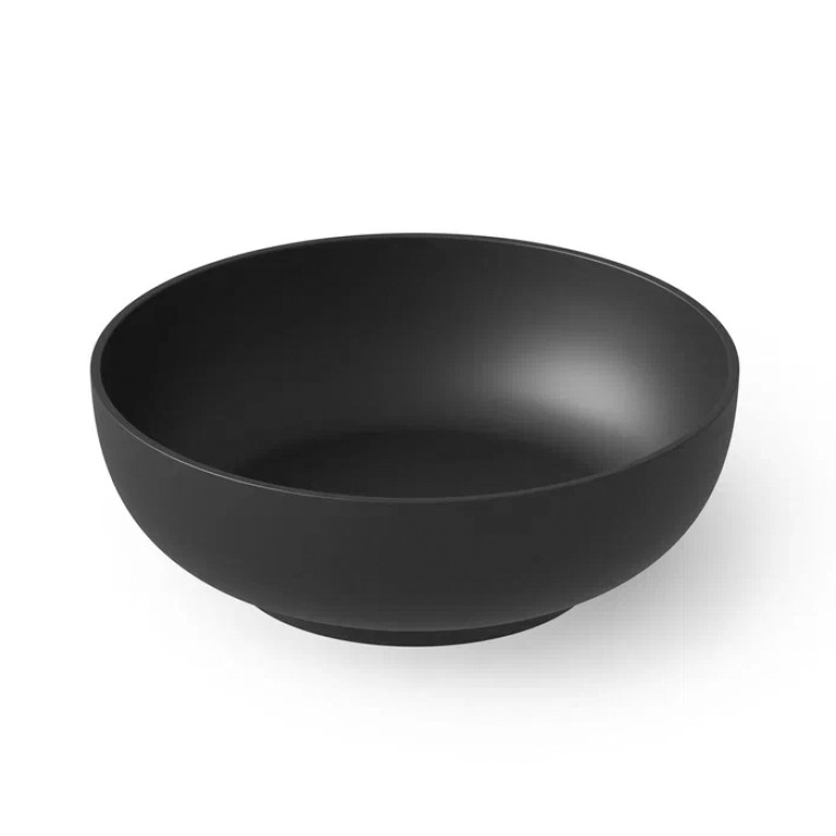 DEA DESIGN Round Ванна отдельностоящая 150x150xh52 см, материал: Solid Surface искуственный камень, цвет: Black №16