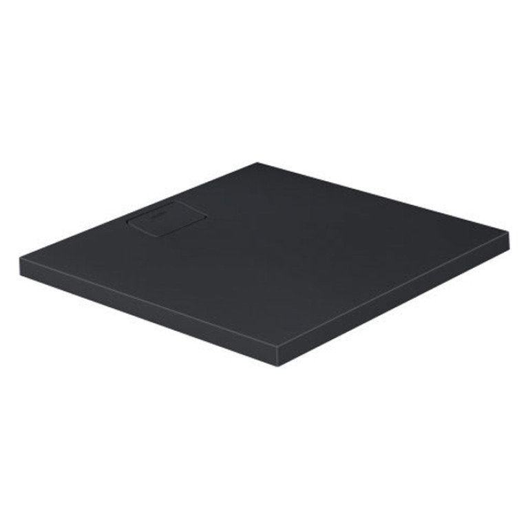 Duravit  Stonetto Поддон композитный квадратный  900x900х50mm, d90, цвет Антрацит